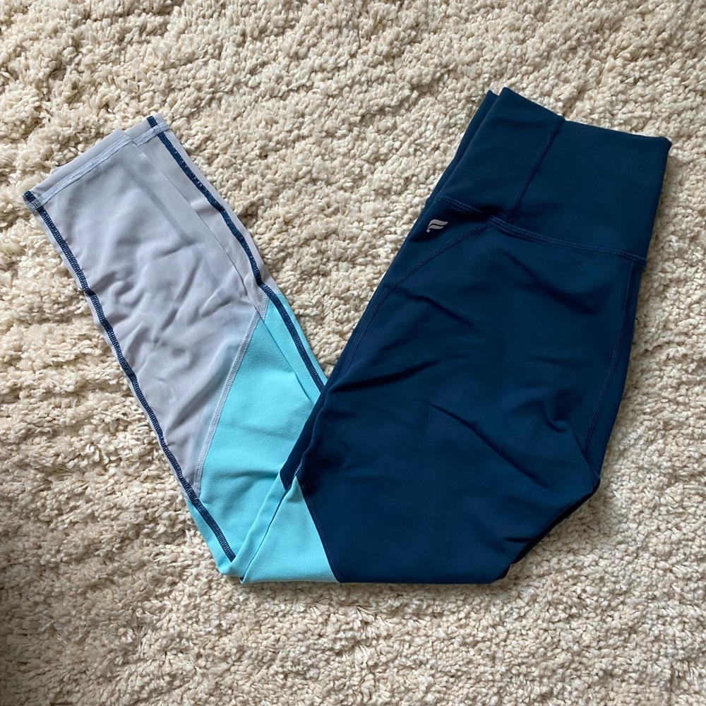Nwot Fabletics Color Block High-Waist Leggings Si… - image 6